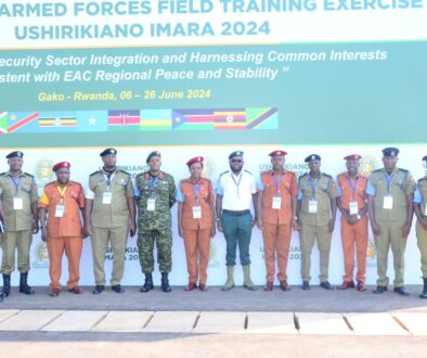 EAC Armed Forces Field Training Exercise Flagged off in Rwanda
