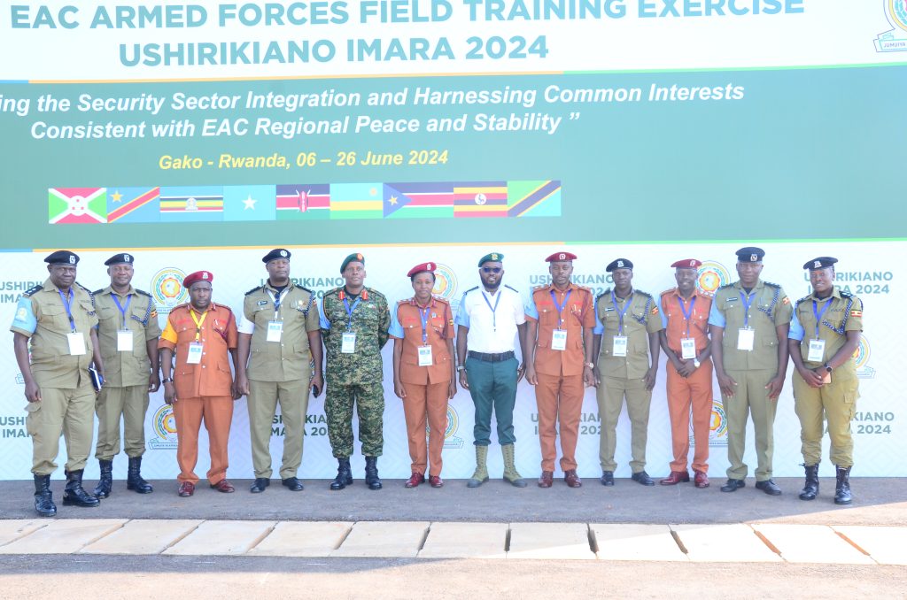 EAC Armed Forces Field Training Exercise Flagged off in Rwanda