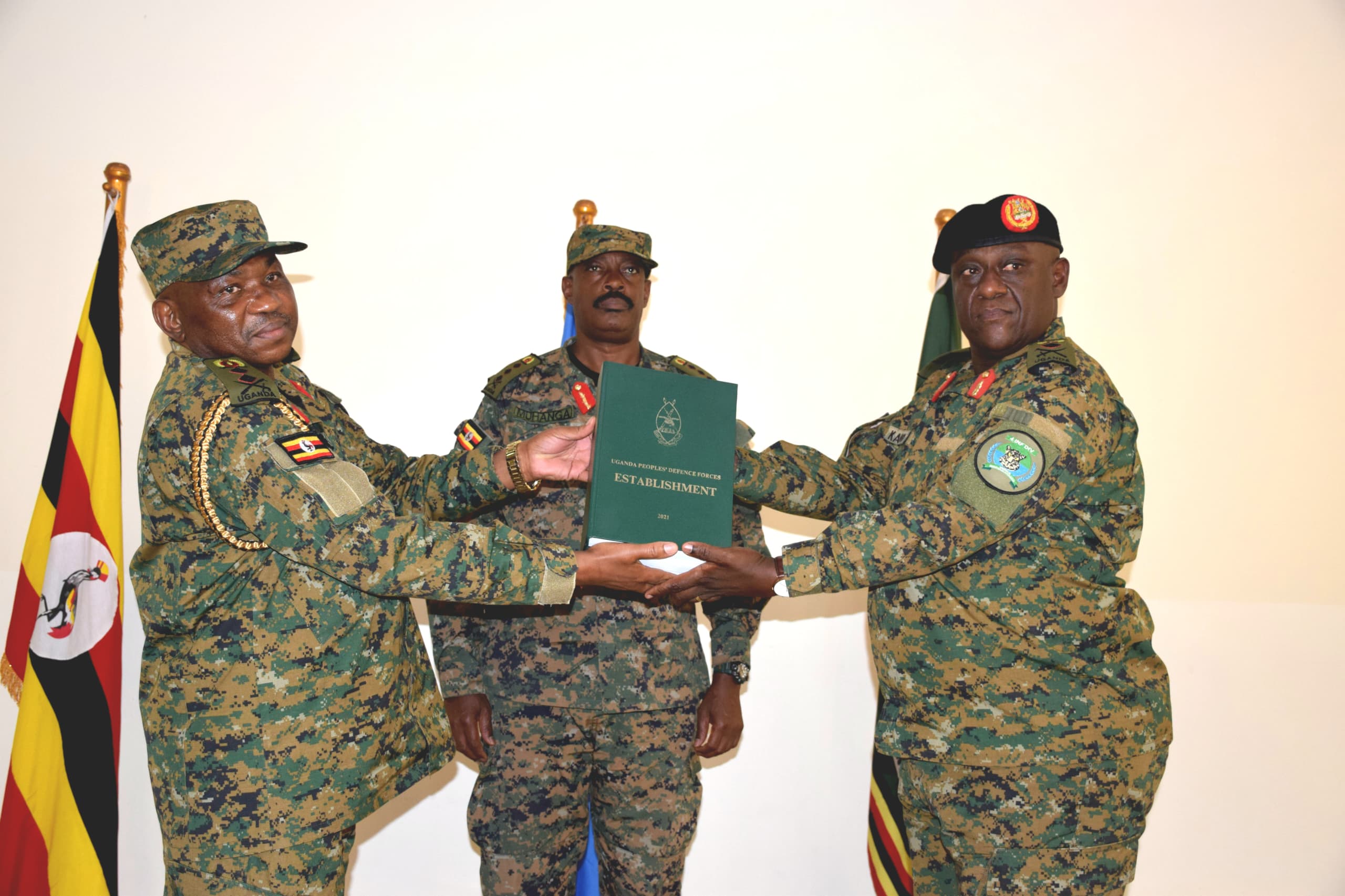 Lt. Gen. Muhanga advice UPDF Officers