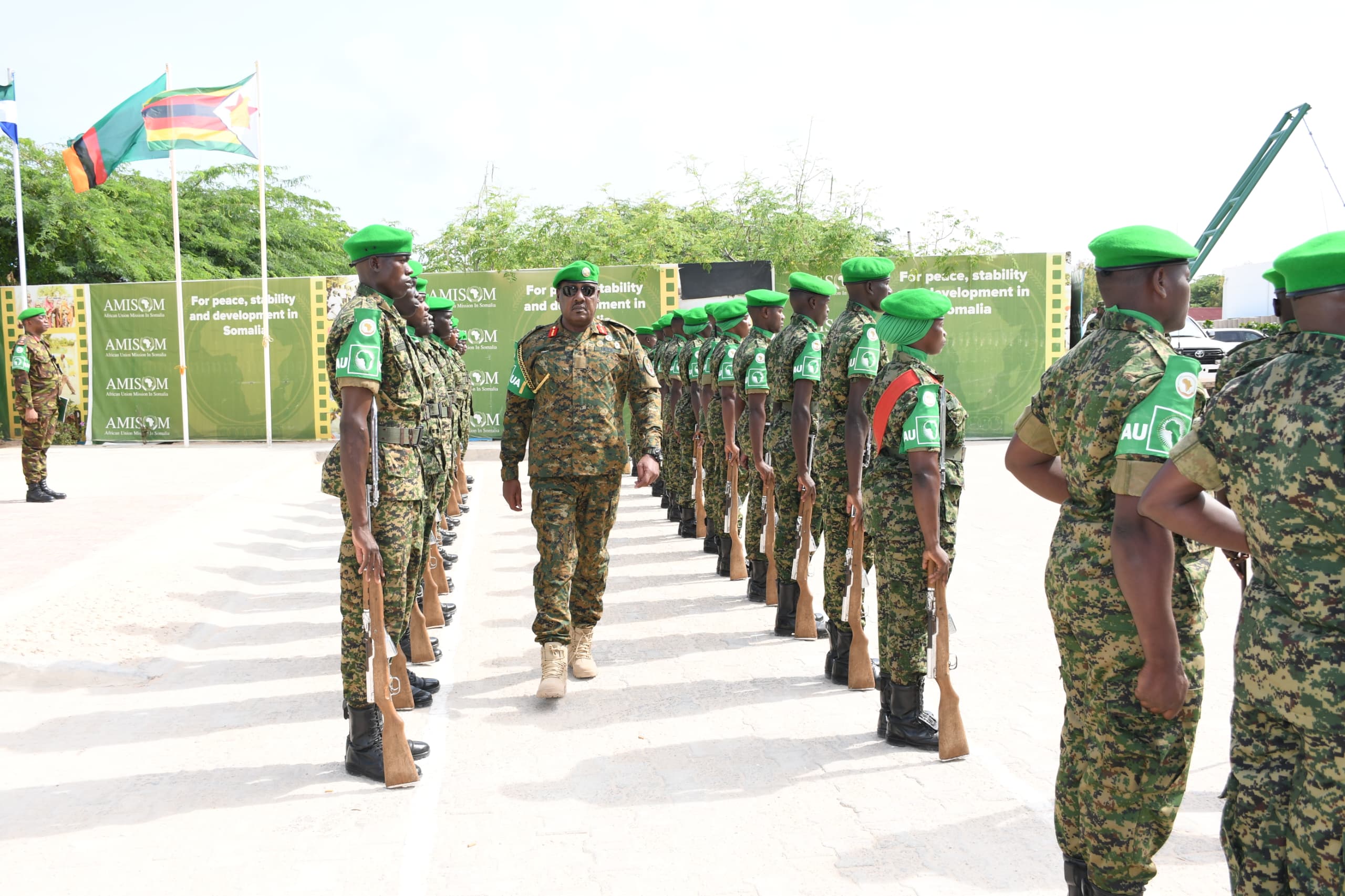 Lt Gen Kavuma takesover ATMIS Force Command