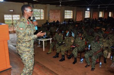 UPDF officer retire 1