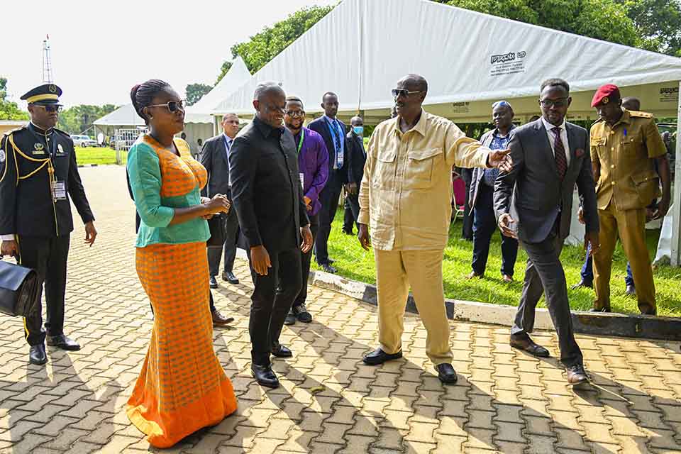 3- President of Gabon in Gulu to benchmark on agricultural development programs with a particular interest in wealth creation