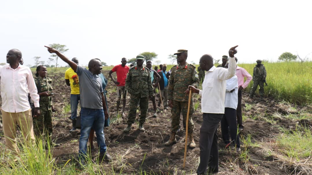 Locals donate land to 204 acres to UPDF