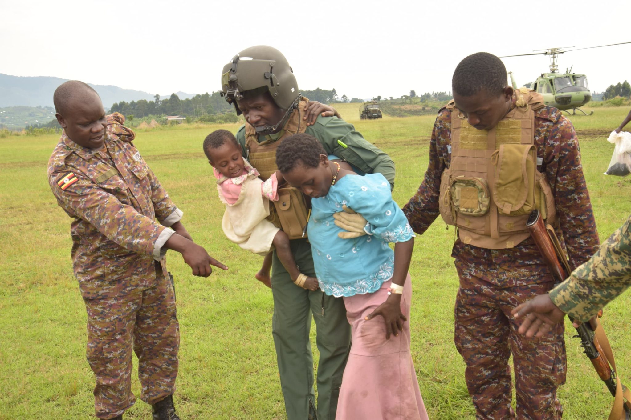 UPDF recure women chilren from adf