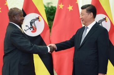 museveni meet Jingpin