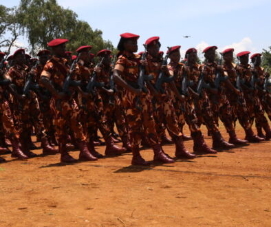 Uganda Prisons Force wardens participate in the parade. (2)