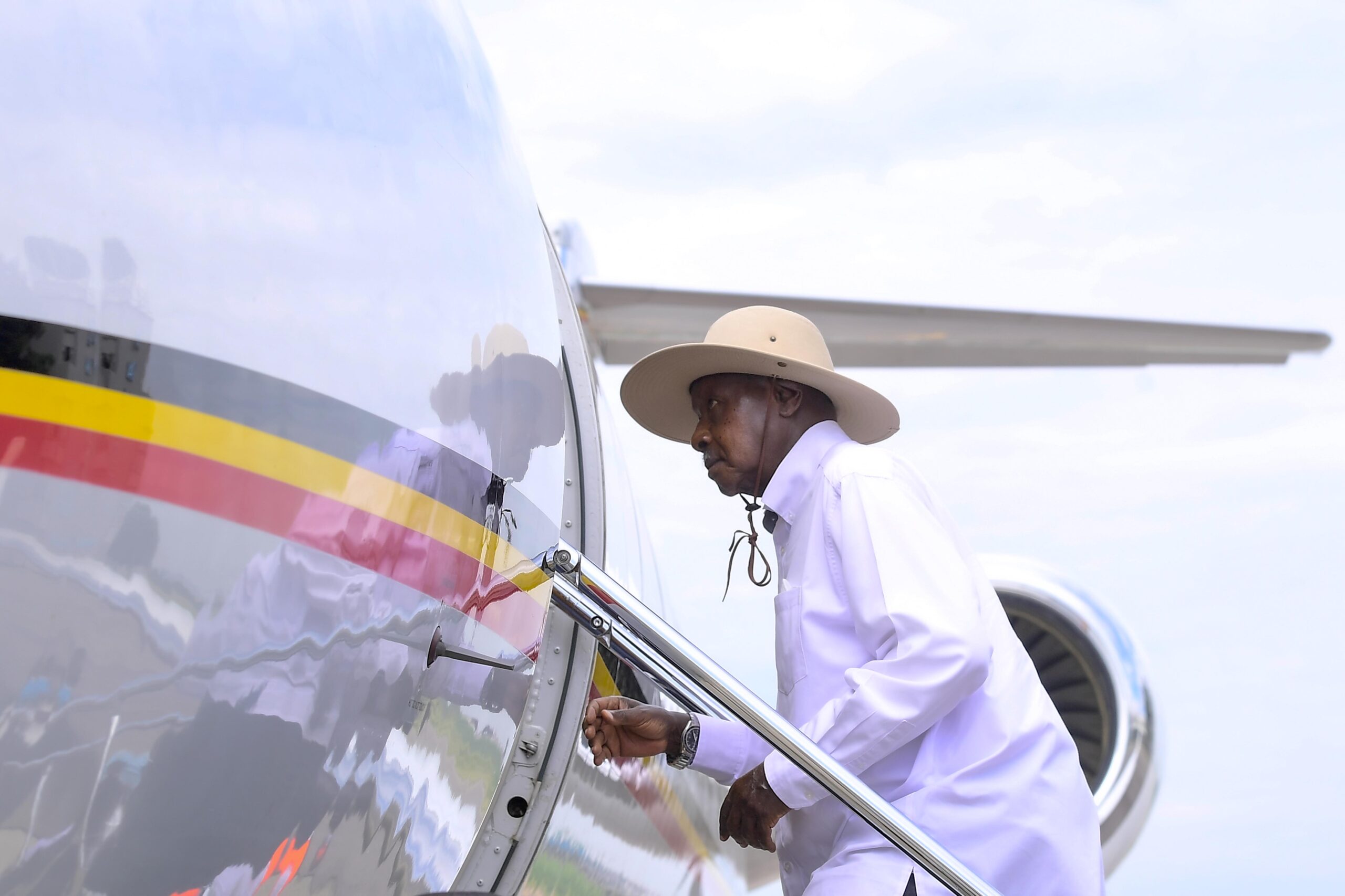 President Museveni leaves for Arusha ahead of the EAC @25 celebrations - 29th Nov 2024 - 01