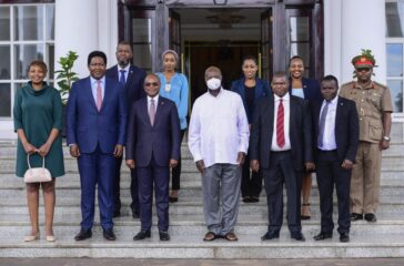 President Museveni meets Kenyan Delegation led by the Speaker of the Senate at State House - Entebbe - 29th Nov 2024 - 1