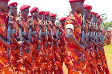 Uganda prisons officer match