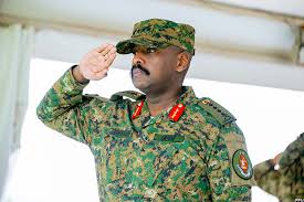 muhoozi salute