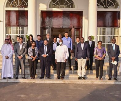 President Museveni meets a group from Emirates Airlines on Tourism trip to Uganda - 12