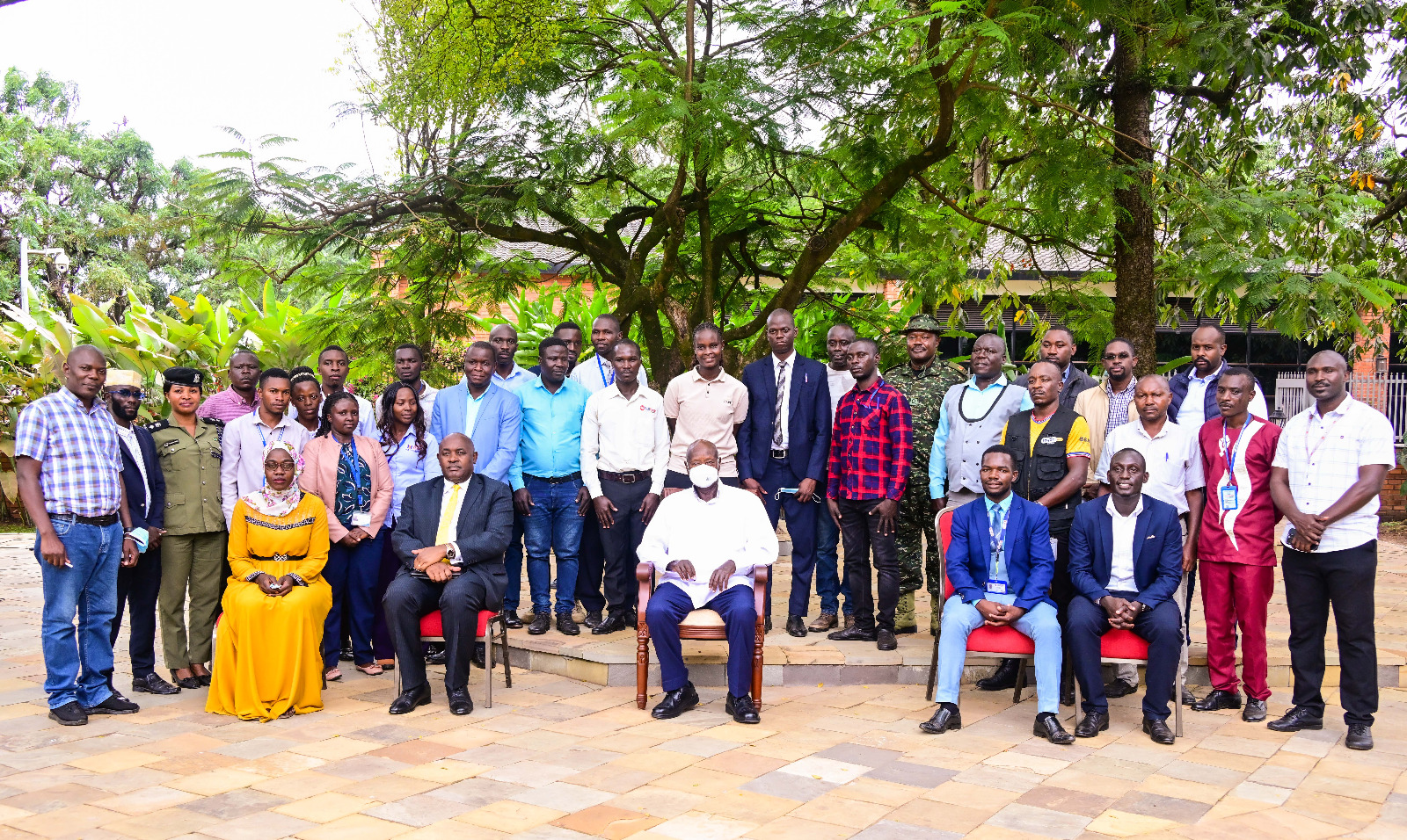 museveni journalists