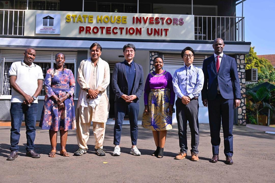 Head of the State House Investors Protection Unit, Col. Edith Nakalema () after the meeting in Nakasero July Head of the State House Investors Protection Unit, Col. Edith Nakalema () after the meeting in Nakasero July
