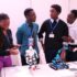 Students-showcase-their-robotic-designs-during-a-job-fair-in-Kampala-Uganda-on-Nov.-21-2024.