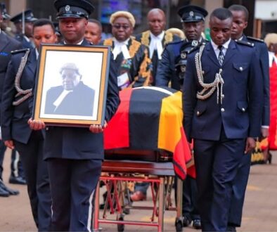late-Justice-George-Wilson-Kanyeihamba-being-wheeled-at-the-judiciary-head-quarter