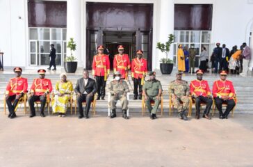 10-M7 at the UPDF Send-Off ceremony of Generals