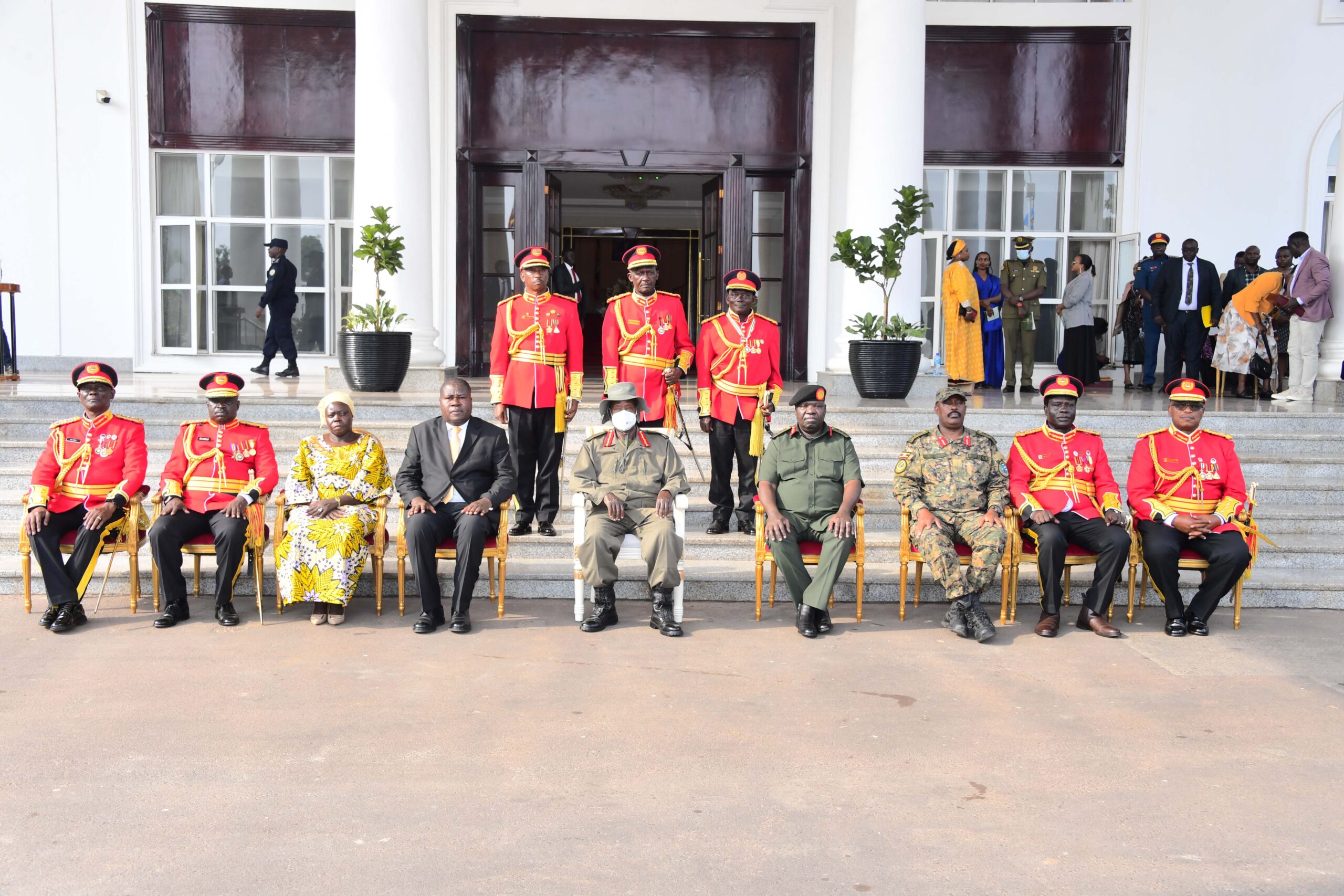 10-M7 at the UPDF Send-Off ceremony of Generals 10-M7 at the UPDF Send-Off ceremony of Generals