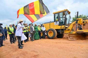 President Museveni flags off construction of key Kayunga–Galiraya road