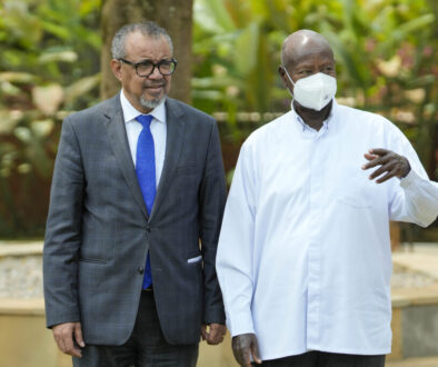 President Museveni meets WHO Director-General - Dr. Tedros Adhanom Ghebreyesu - Nakasero State Lodge - 01