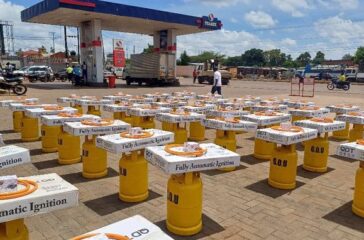 gas cylinders