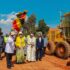 roundbreaking ceremony for the construction of the Bukasa–Ssentema–Kakiri Road.