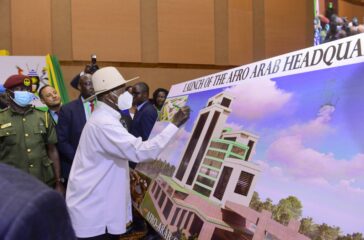 Addressing the Afro – Arab youth council congress - Munyonyo - 07