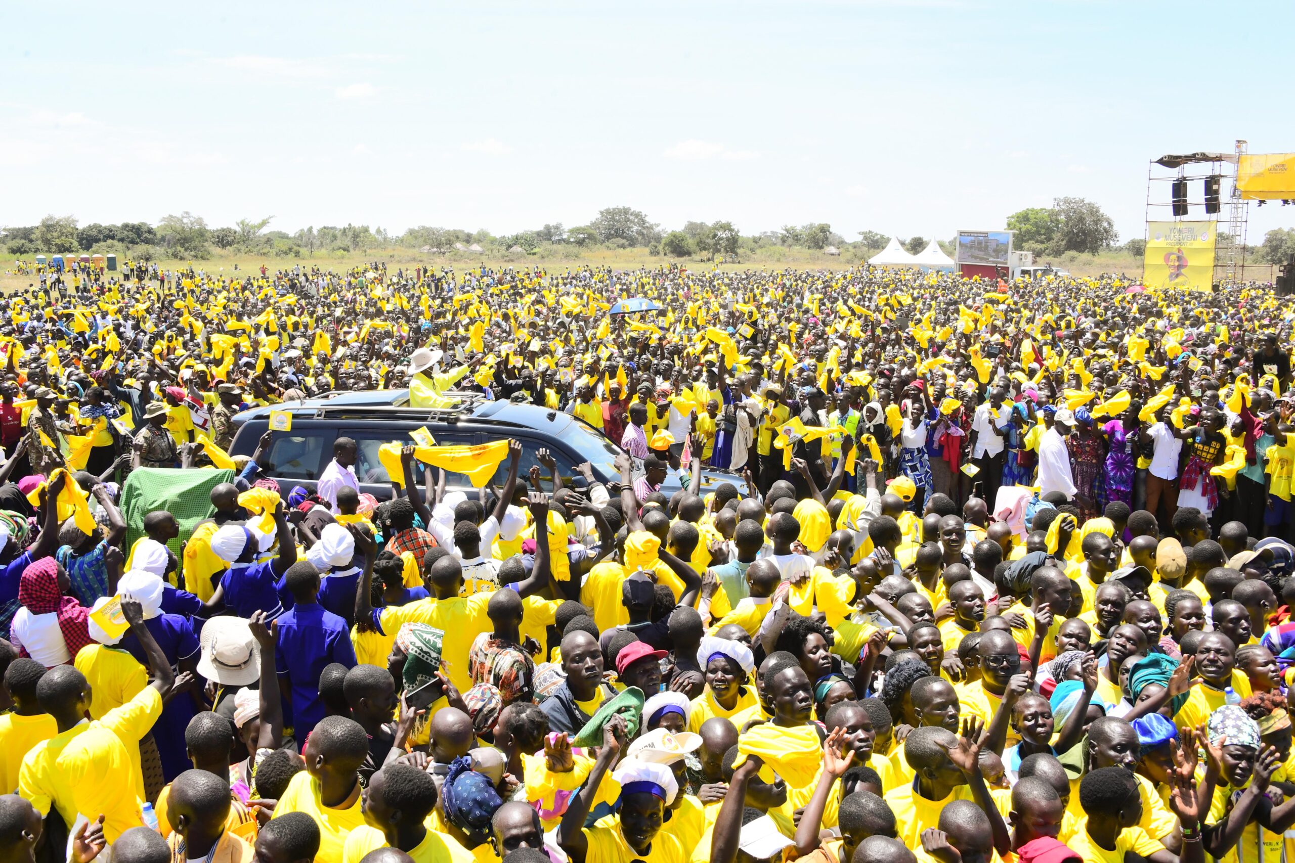 Museveni in Agago9
