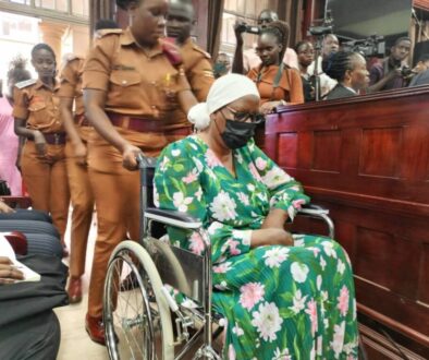 mollu katanga being pushed on wheel chair