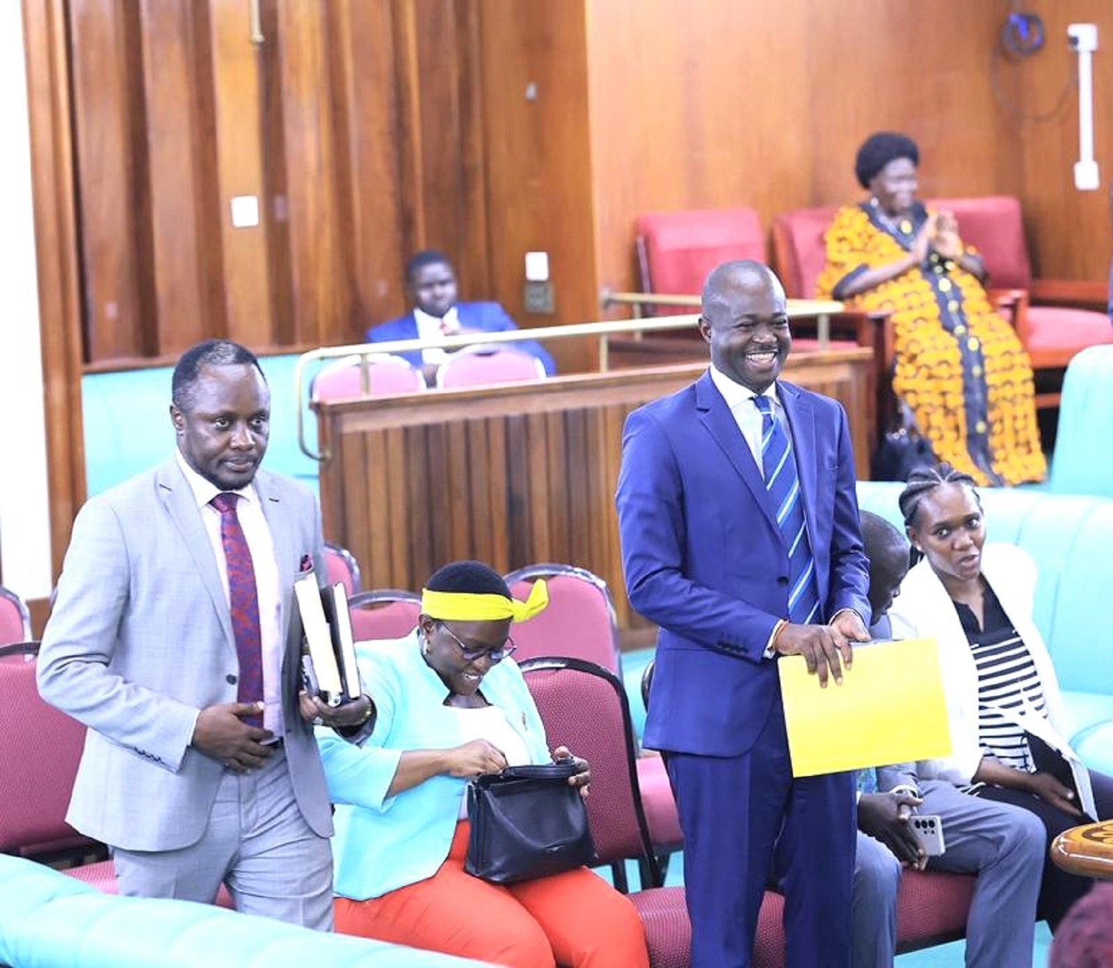 Hon. Kabanada and Hon. Kiyaga RESIZED