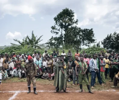 CODECO militiamen and members of the Lendu community
