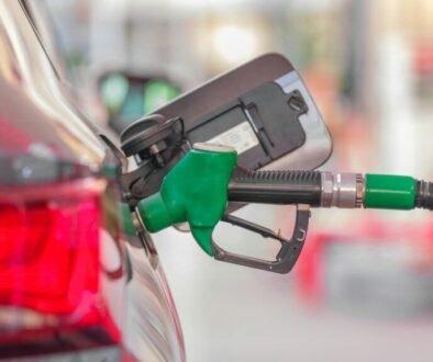 File image of a fuel pump nozzle