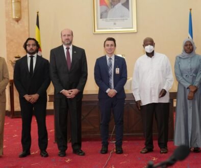 President Museveni meets US Delegation with Starlink representatives with UCC team at State House - Entebbe - 07