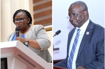 L-R-Dr.-Bernadette-Nambi-Karuhanga-Director-NCDC-and-Dan-Odongo-ED-Uneb.