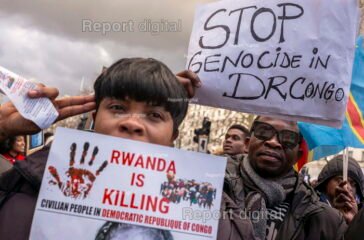 Stop Genocide in DR Congo, Rwanda is Killing civilians... 24 Feb 2024, Paul Mattsson - PM2402a202.jpg