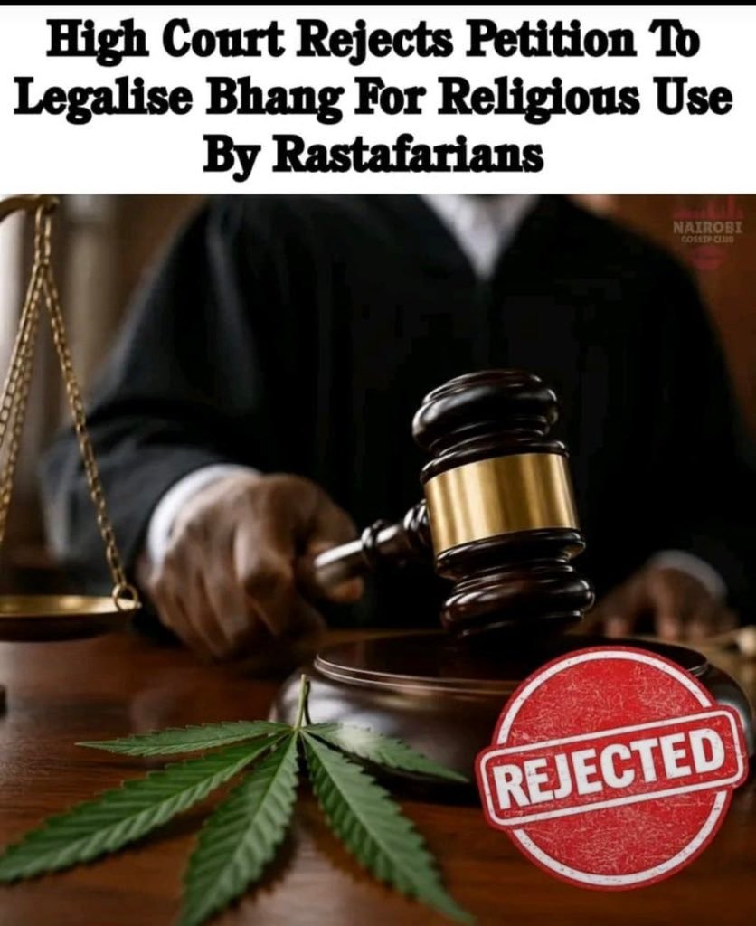 Lawyers fight on after Kenya court rejects Rastafarians’ cannabis bid