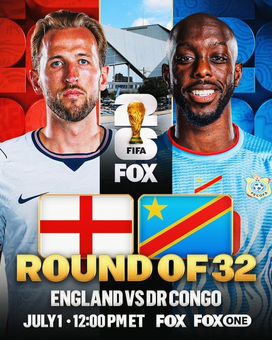 Projected line-ups for England vs DR Congo
