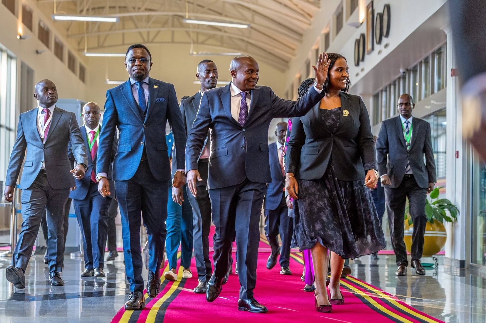 Kenya Deputy President arrives in Uganda
