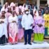 Museveni-in-a-group-photo-with-the-bride-and-her-family