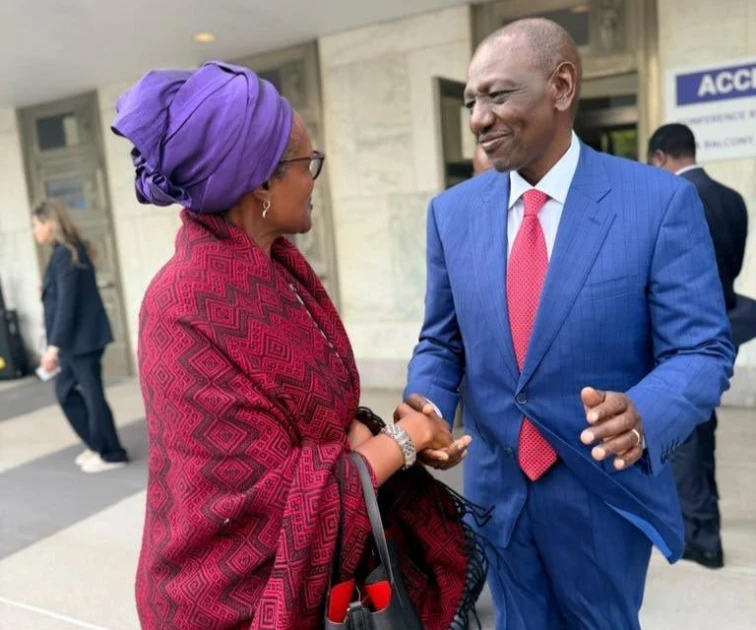 Byanyima meets Ruto over jailed husband