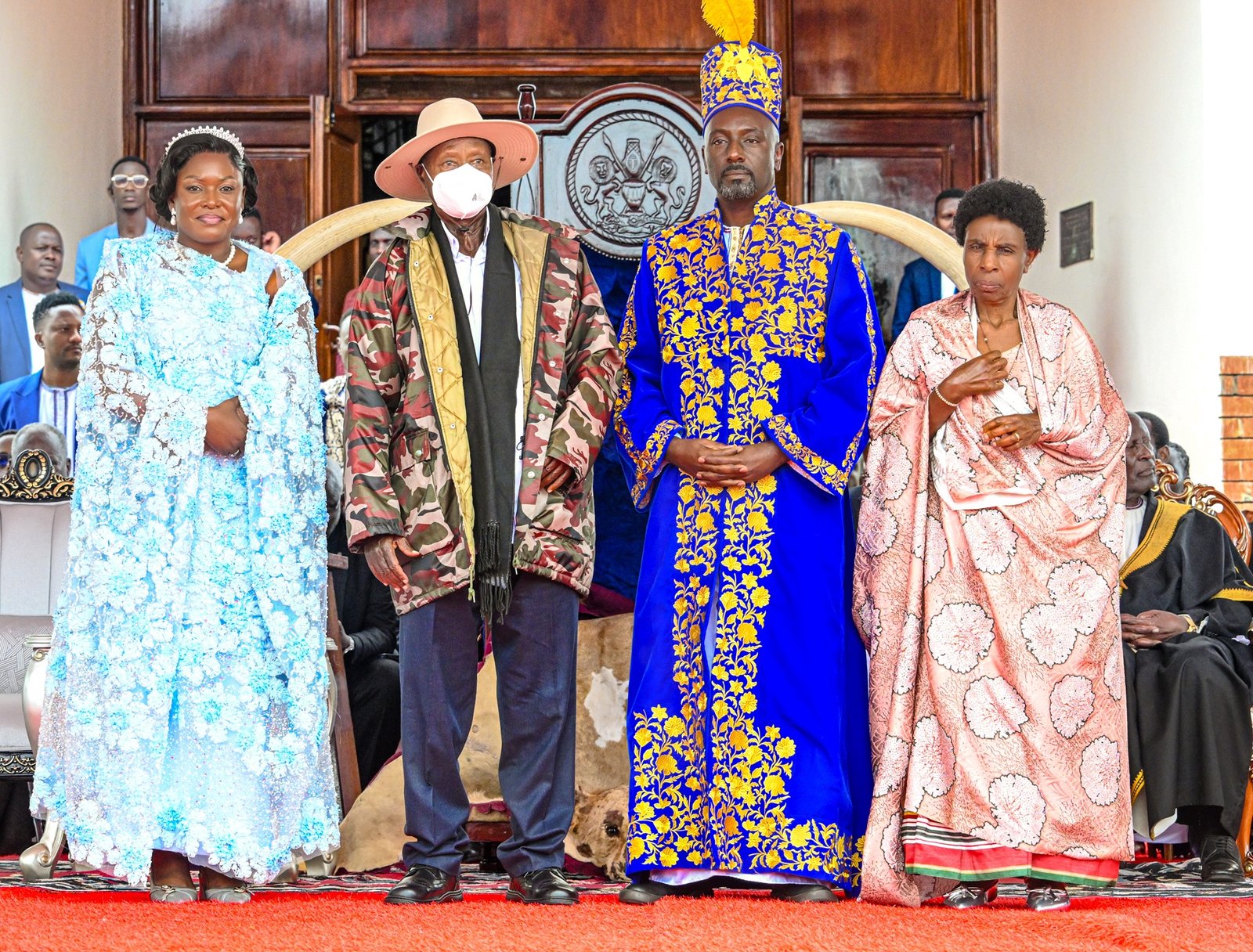 Museveni presides over King Nyabongo coronation
