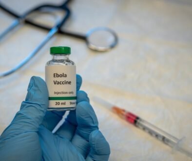 Ebola vaccine vial