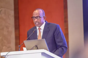 Health CS Aden Duale during a summit