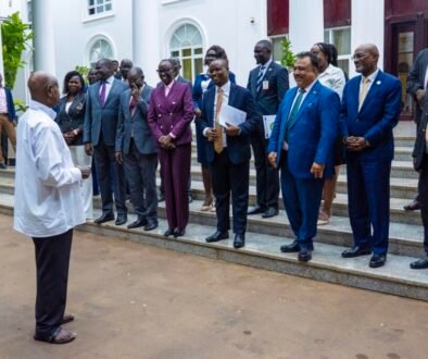 President Museveni meets Delegatio of Senior Officials from South Sudan led by Minister of Trade and Industry Dr Labanya Margaret Mathya - SHE - 06