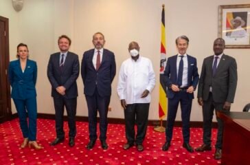 President Museveni meets EU Delegation at State house - Entebbe - 01