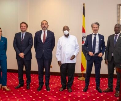President Museveni meets EU Delegation at State house - Entebbe - 01
