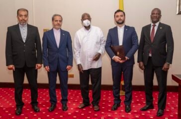 President Museveni meets Iranian Delegation at State house - Entebbe - 03 copy (3)