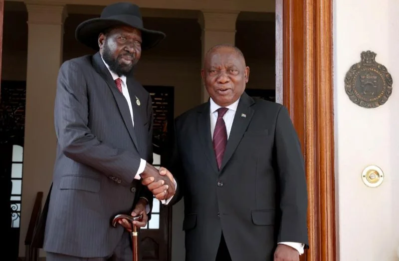Ramaphosa presses Kiir over peace deal 