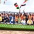 Some of the participants from Uganda, Kenya, South Africa and Egypt taking part in the first African Dragon Boat Festival that started on Thursday Oct 1 at Kawuku. PPU Photo